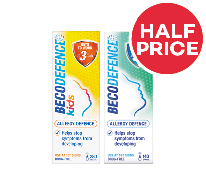 Becodefence adults and kids half price